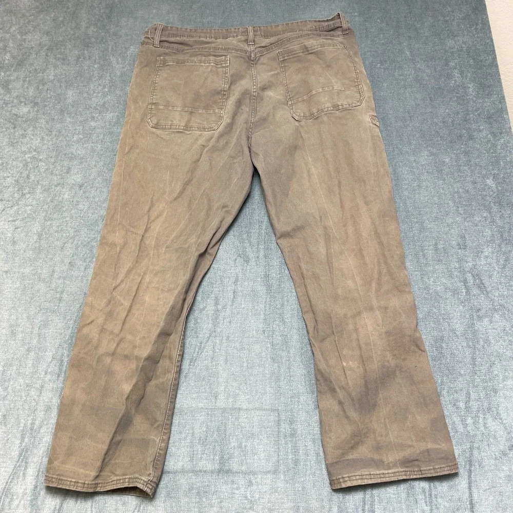 Weatherproof Vintage Utility Pants Mens 40x28 Gray Relaxed Fit Workwear Outdoor